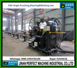 Enhanced Type Single Blade Shearing CNC Angle Punching Shearing and Marking Line (APM2020)