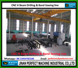 CNC H Beam Drilling and Band Sawing Machine Supplier in Steel Structure Industry (Model SWZ1250)