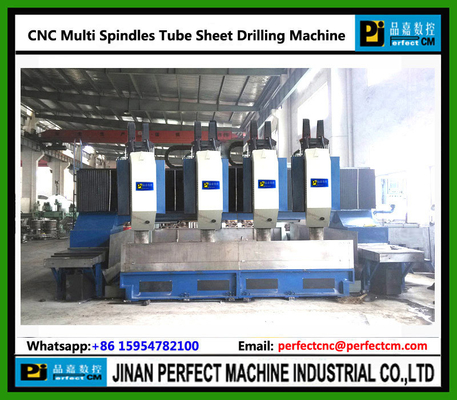 Multi Spindles CNC High Speed Drilling Machine for Tube Sheet (Model PHD5050-4)