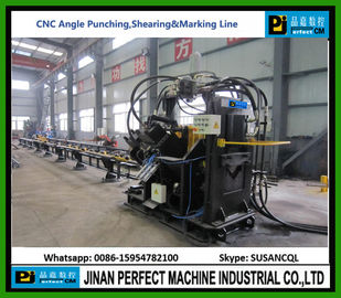 CNC Angle Punching Shearing and Marking Line (Single Blade Shearing)