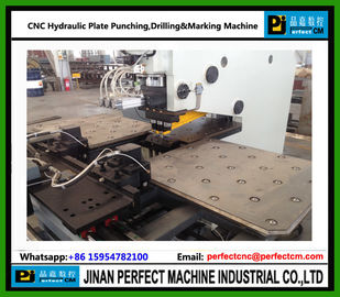 China CNC Hydraulic Plate Punching& Drilling Machine factory Tower Manufacturing Machine (PPD103)
